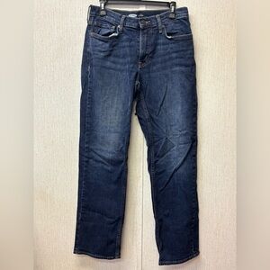Old Navy Blue Straight Jeans Classic Denim 31x32